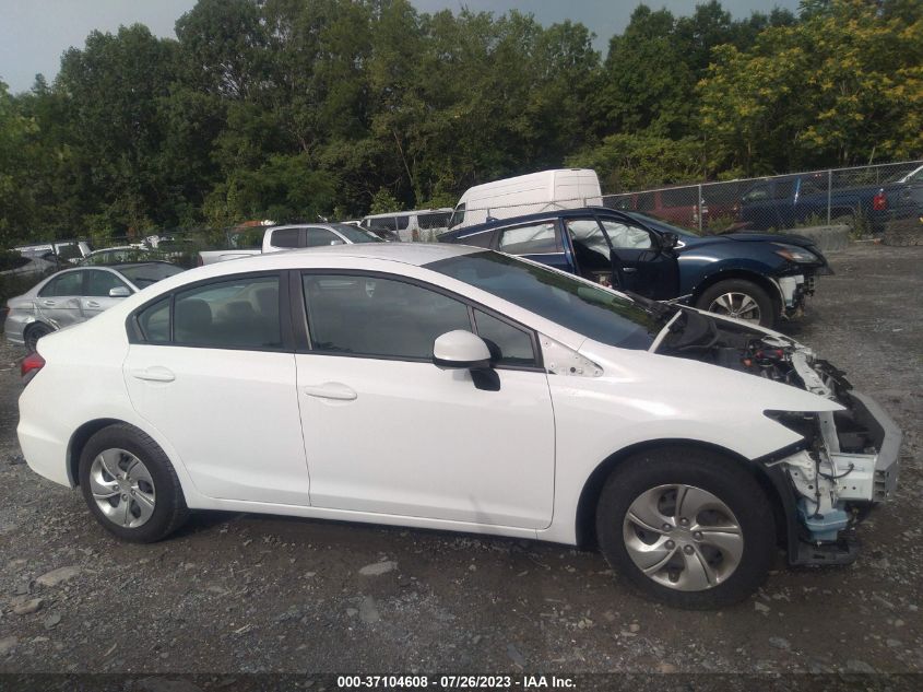 2013 HONDA CIVIC SDN LX - 19XFB2F58DE232345