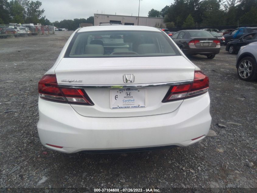 2013 HONDA CIVIC SDN LX - 19XFB2F58DE232345