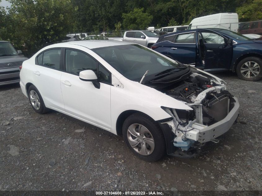 2013 HONDA CIVIC SDN LX - 19XFB2F58DE232345