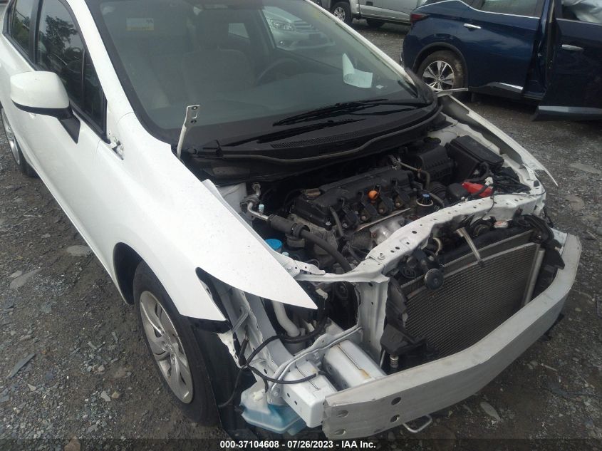 2013 HONDA CIVIC SDN LX - 19XFB2F58DE232345