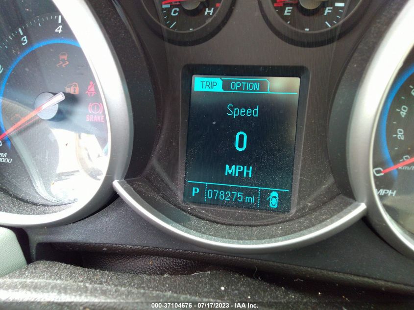 2015 CHEVROLET CRUZE LT - 1G1PC5SB8F7187840