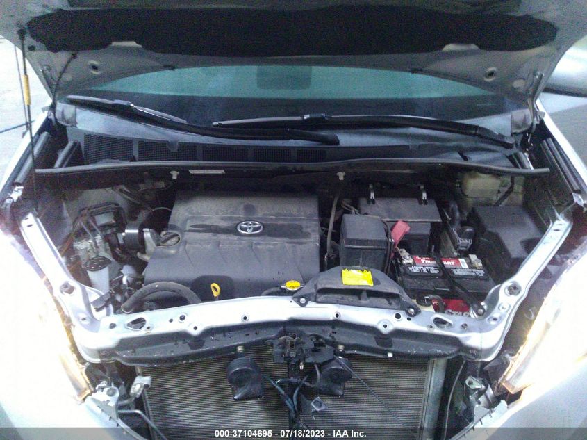 2014 TOYOTA SIENNA XLE/XLE AAS/LTD - 5TDYK3DC1ES467645