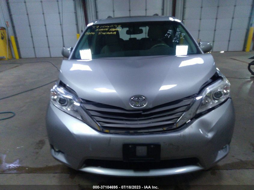 2014 TOYOTA SIENNA XLE/XLE AAS/LTD - 5TDYK3DC1ES467645