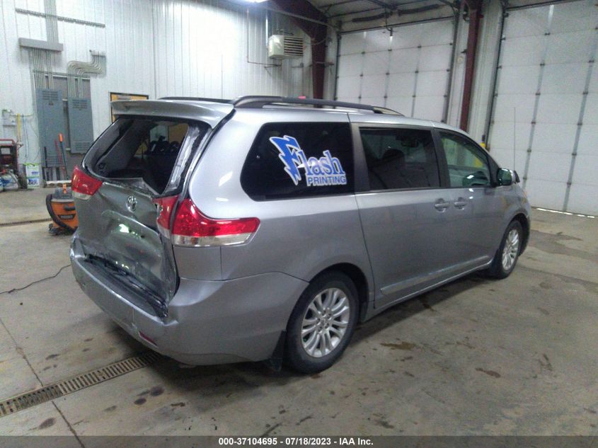 2014 TOYOTA SIENNA XLE/XLE AAS/LTD - 5TDYK3DC1ES467645