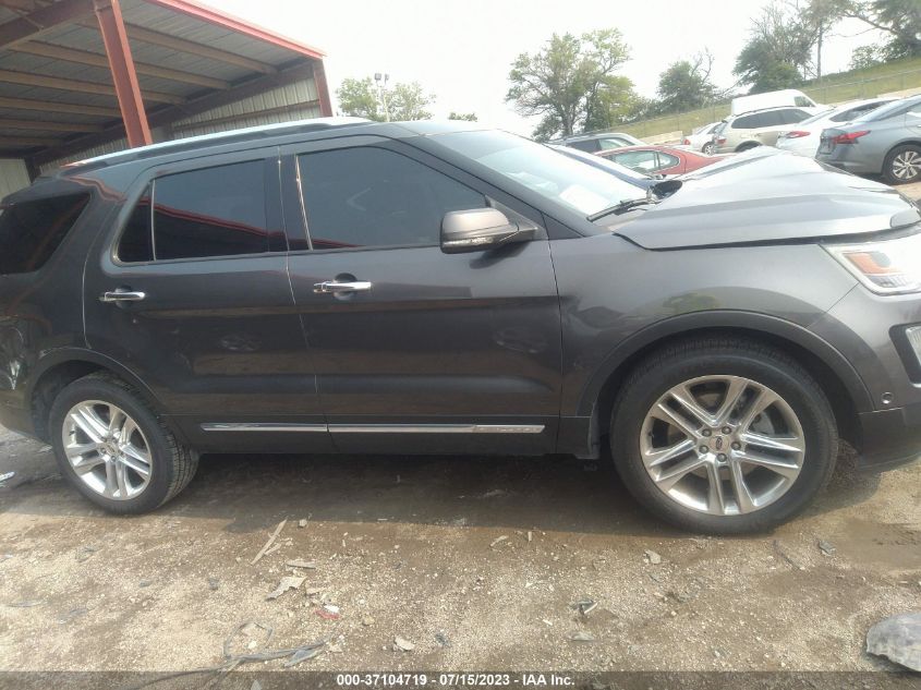 2017 FORD EXPLORER LIMITED - 1FM5K8F82HGB21350