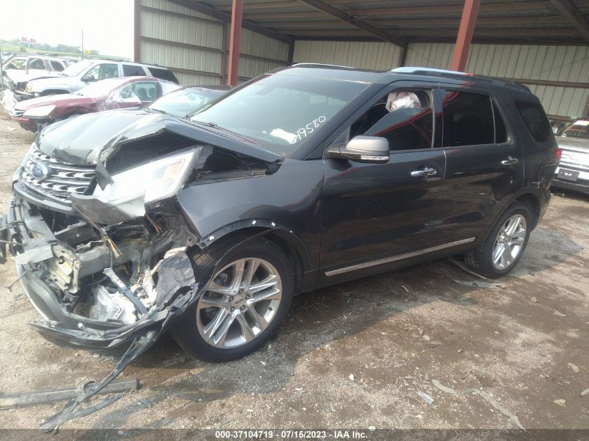 2017 FORD EXPLORER LIMITED - 1FM5K8F82HGB21350