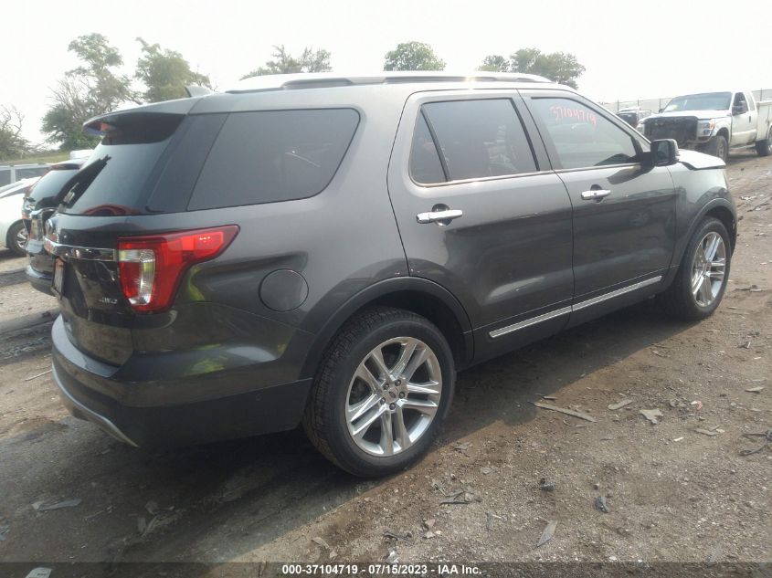 2017 FORD EXPLORER LIMITED - 1FM5K8F82HGB21350