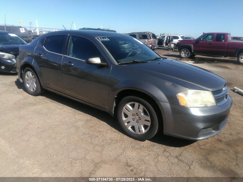 2013 DODGE AVENGER SE - 1C3CDZAB6DN585220