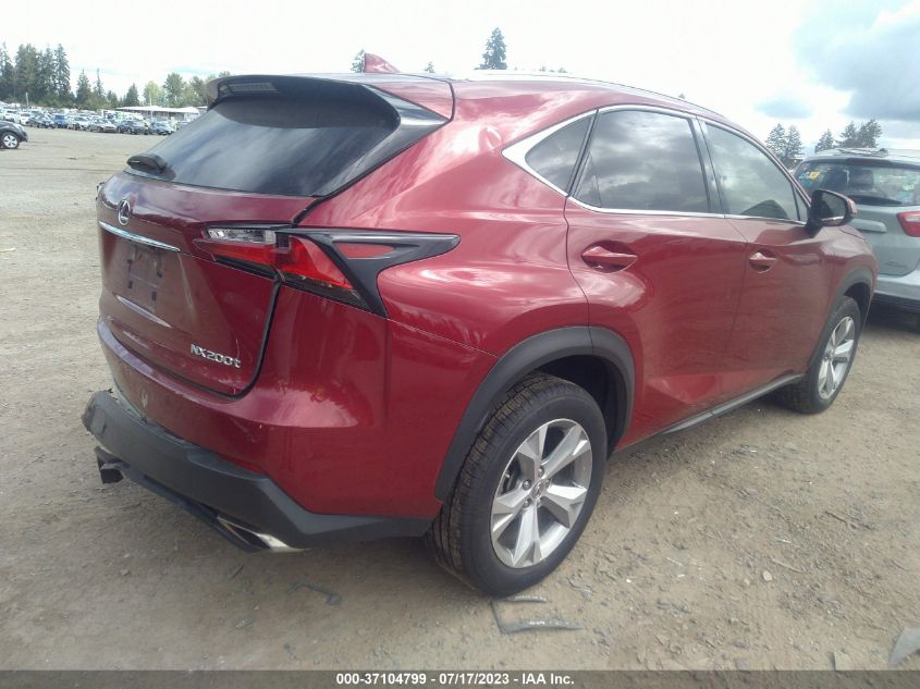 2017 LEXUS NX NX TURBO - JTJBARBZ7H2114841