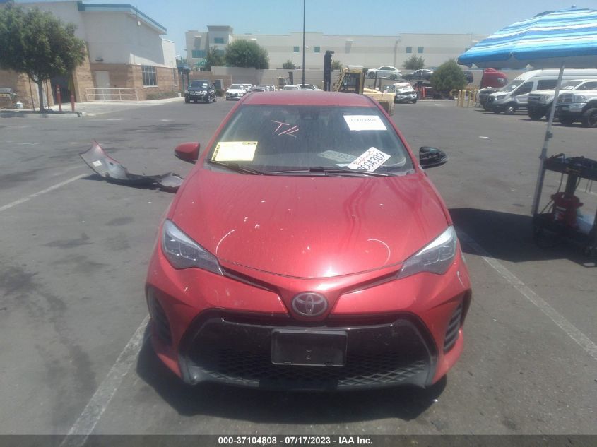 2018 TOYOTA COROLLA SE - 5YFBURHE6JP787514