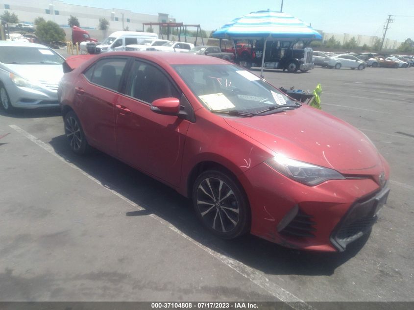 2018 TOYOTA COROLLA SE - 5YFBURHE6JP787514