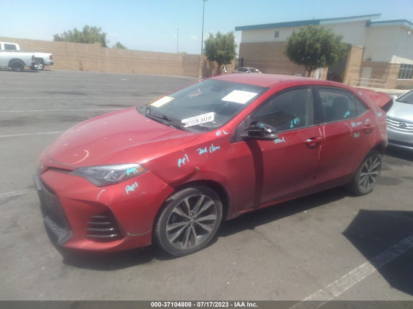 2018 TOYOTA COROLLA SE - 5YFBURHE6JP787514