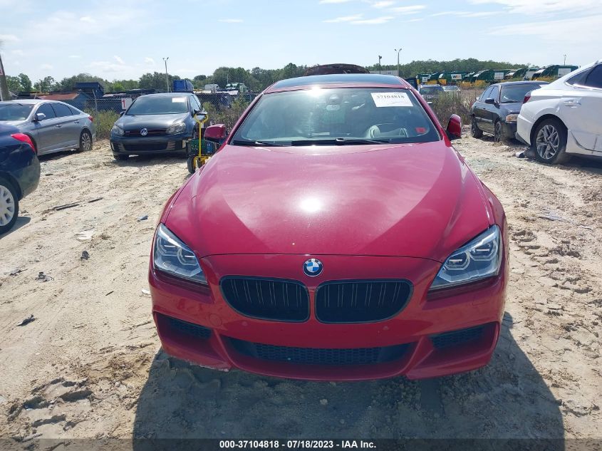 2015 BMW 6 SERIES 650I XDRIVE - WBA6B4C54FD761101