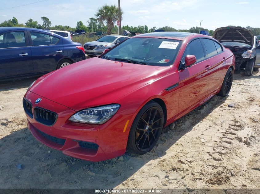 2015 BMW 6 SERIES 650I XDRIVE - WBA6B4C54FD761101