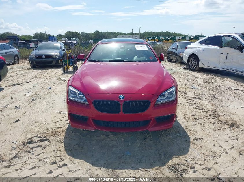 2015 BMW 6 SERIES 650I XDRIVE - WBA6B4C54FD761101