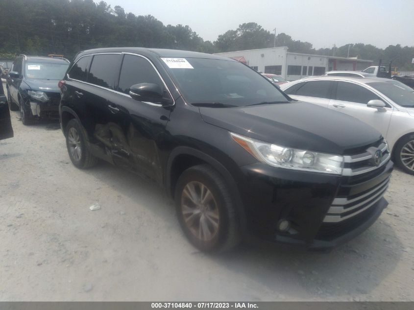 2019 TOYOTA HIGHLANDER LE - 5TDZZRFH8KS341158