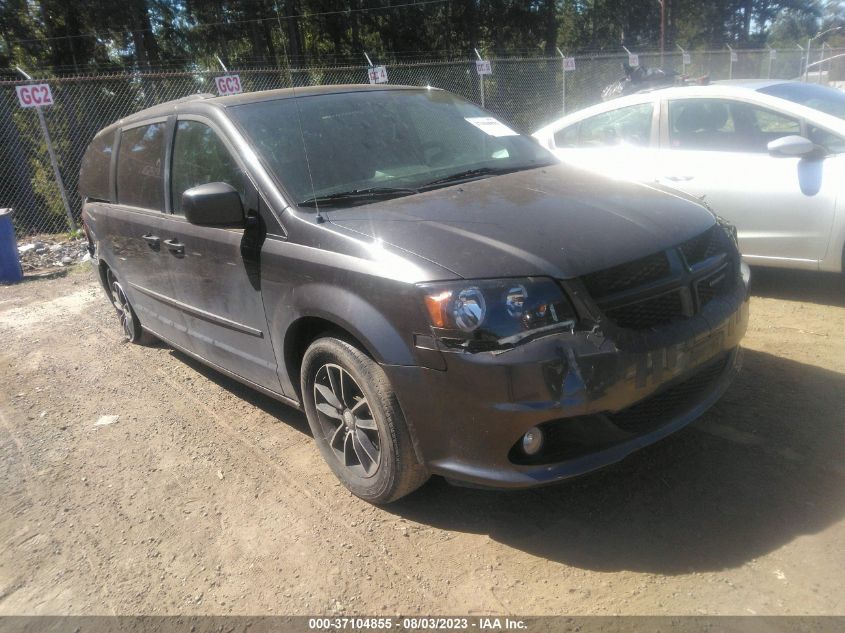 2017 DODGE GRAND CARAVAN GT - 2C4RDGEG5HR737383