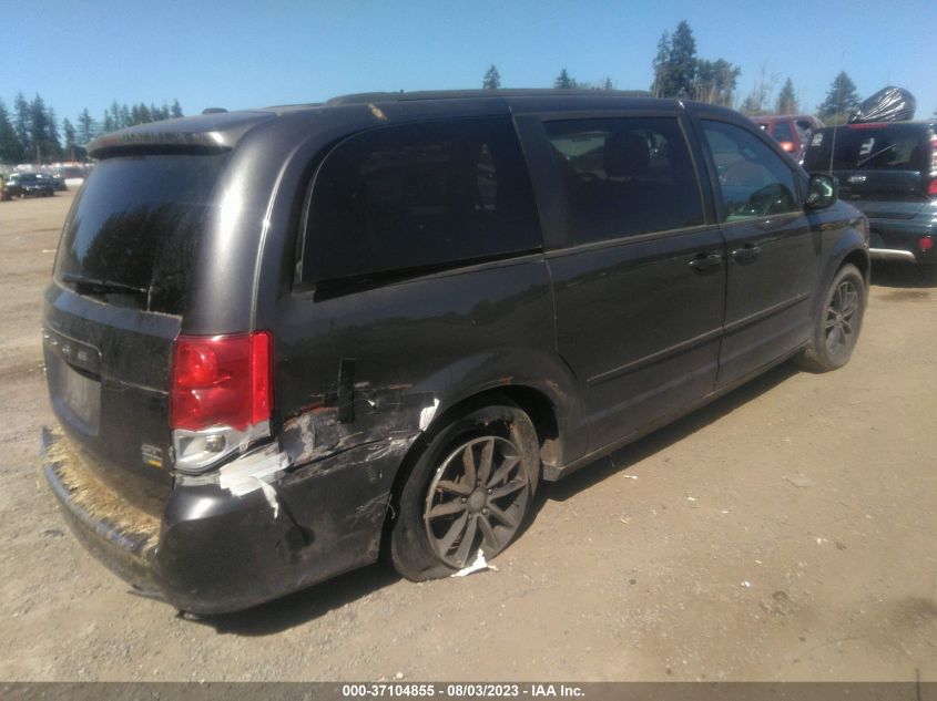 2017 DODGE GRAND CARAVAN GT - 2C4RDGEG5HR737383