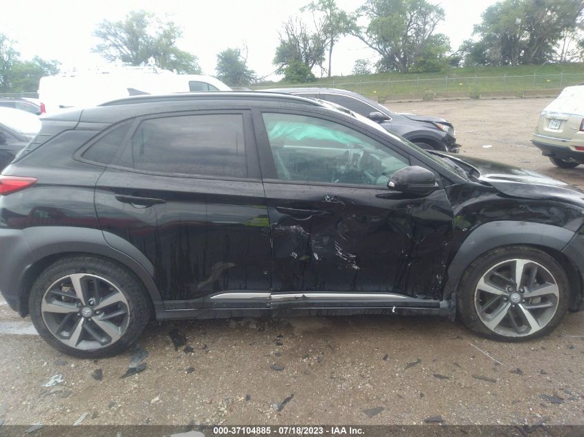 2021 HYUNDAI KONA LIMITED - KM8K3CA50MU692637