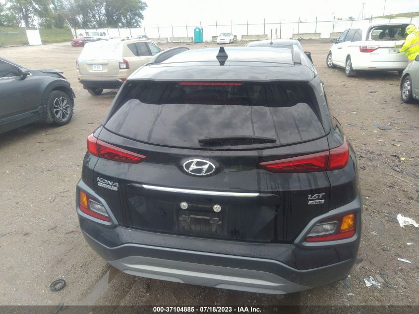 2021 HYUNDAI KONA LIMITED - KM8K3CA50MU692637