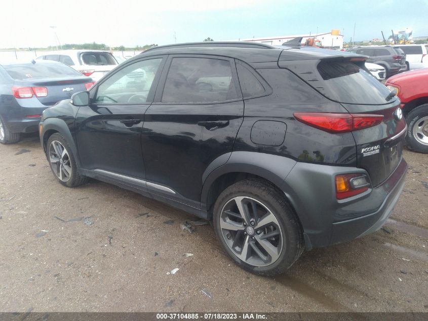 2021 HYUNDAI KONA LIMITED - KM8K3CA50MU692637
