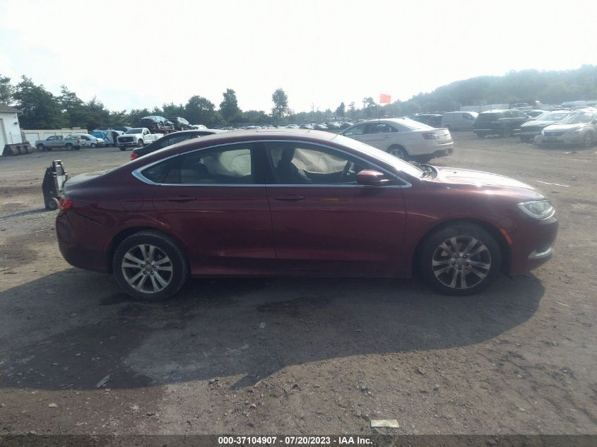 2016 CHRYSLER 200 LIMITED - 1C3CCCAB5GN121453