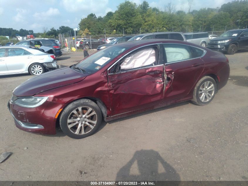 2016 CHRYSLER 200 LIMITED - 1C3CCCAB5GN121453