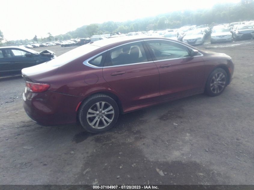 2016 CHRYSLER 200 LIMITED - 1C3CCCAB5GN121453