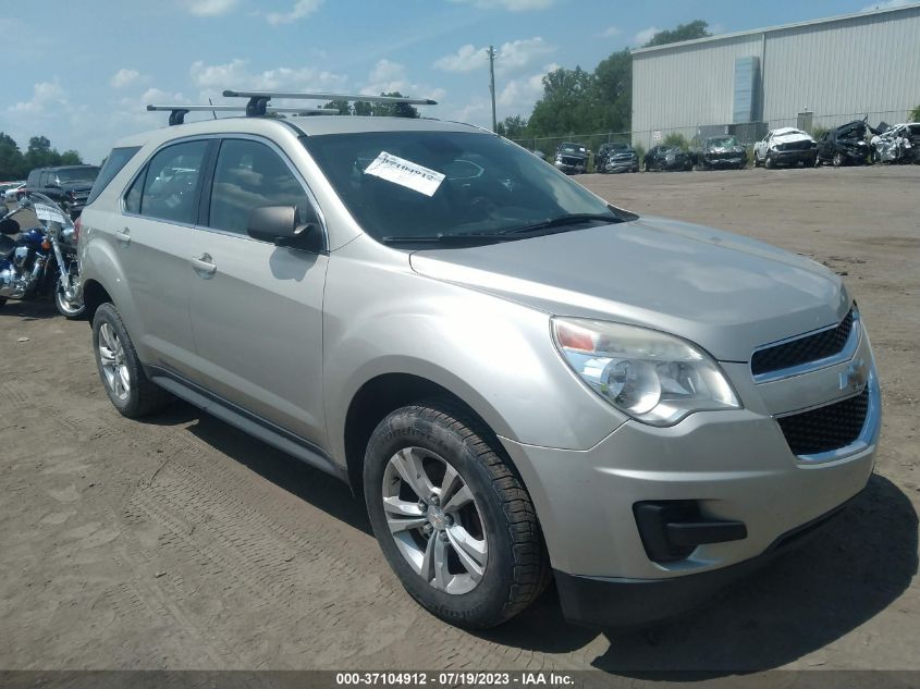 2013 CHEVROLET EQUINOX LS - 2GNALBEK5D6256205