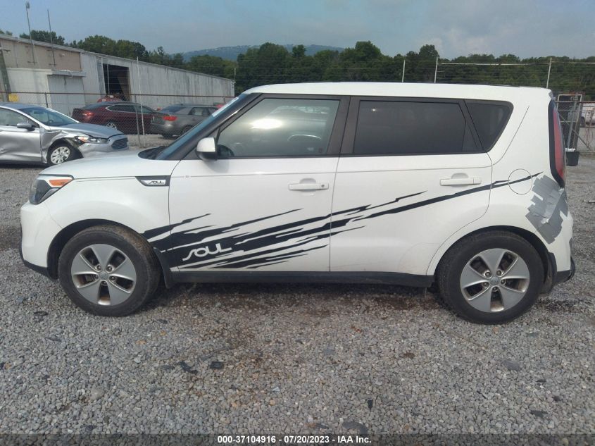 2016 KIA SOUL BASE - KNDJN2A27G7337753