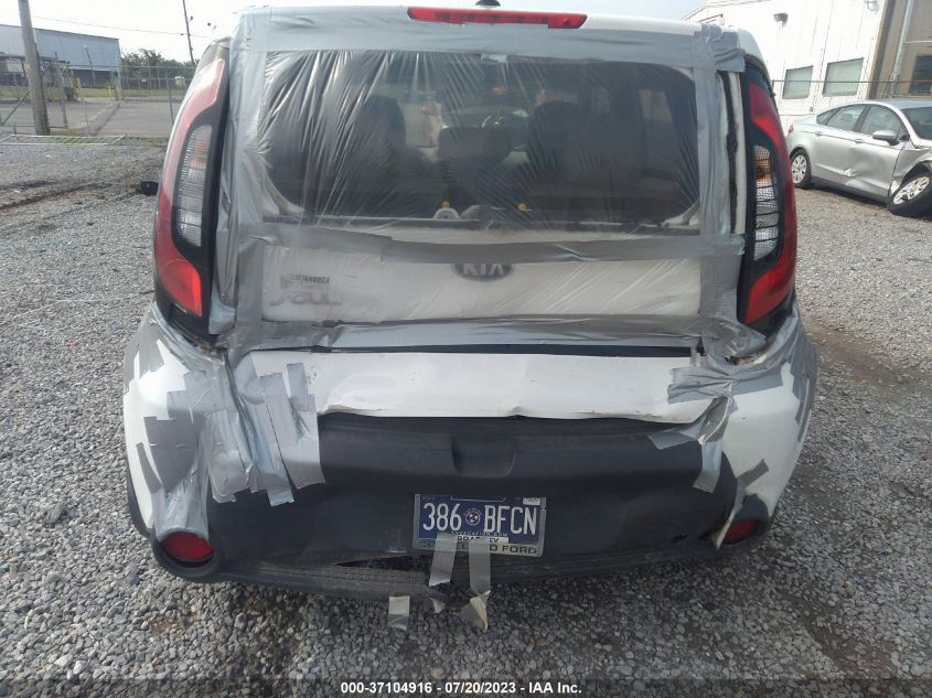 2016 KIA SOUL BASE - KNDJN2A27G7337753