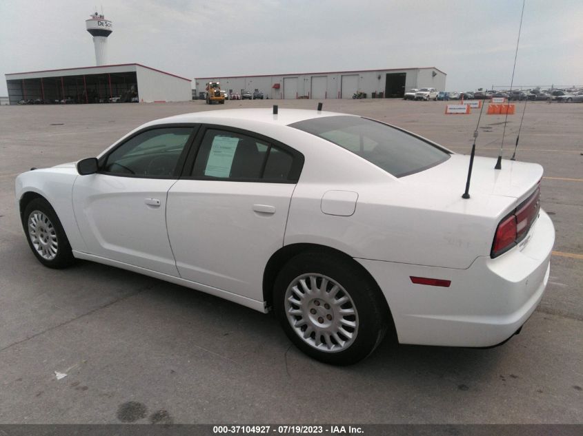 2014 DODGE CHARGER POLICE - 2C3CDXKT0EH351192