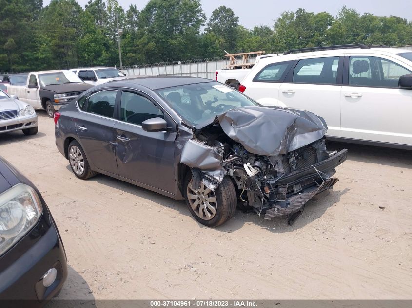 2016 NISSAN SENTRA S - 3N1AB7APXGY266941