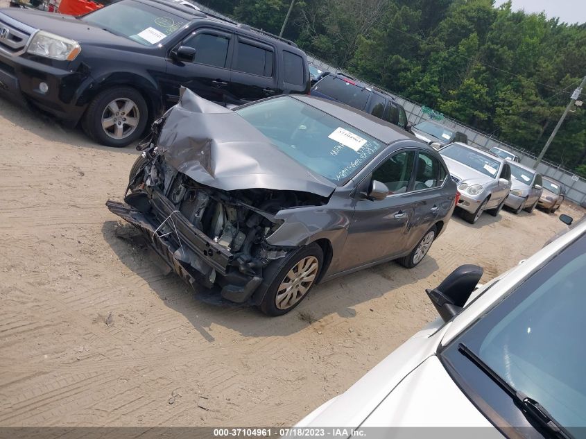 2016 NISSAN SENTRA S - 3N1AB7APXGY266941