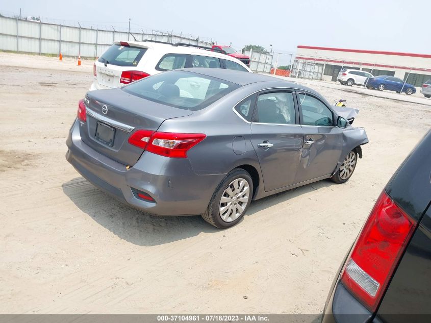 2016 NISSAN SENTRA S - 3N1AB7APXGY266941