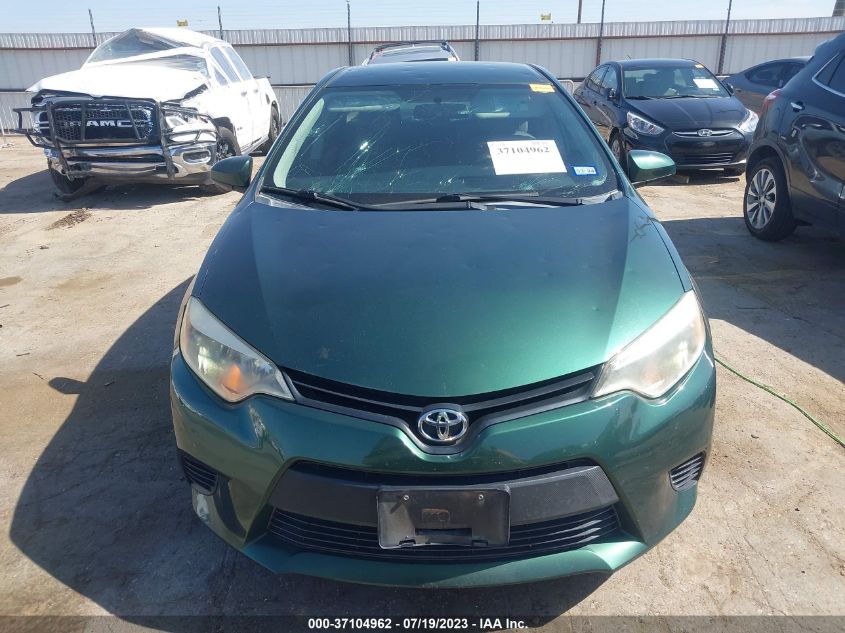 2014 TOYOTA COROLLA L/LE/S/S PLUS/LE PLUS - 5YFBURHE9EP031925