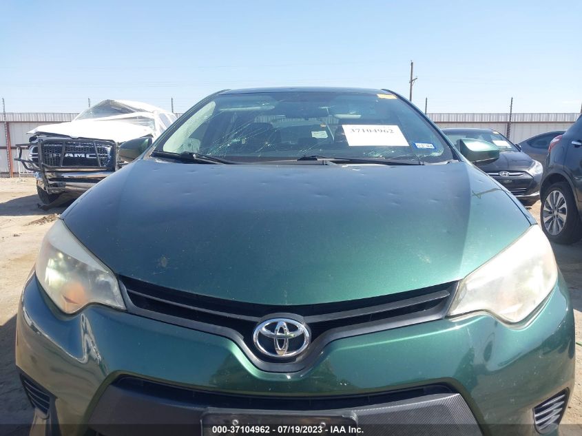 2014 TOYOTA COROLLA L/LE/S/S PLUS/LE PLUS - 5YFBURHE9EP031925