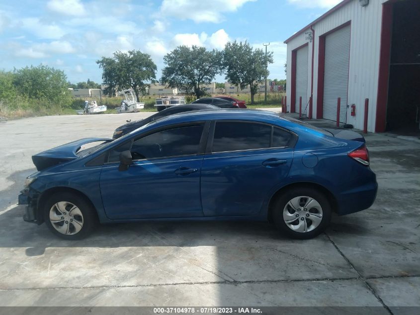 2015 HONDA CIVIC SEDAN LX - 19XFB2F59FE086380