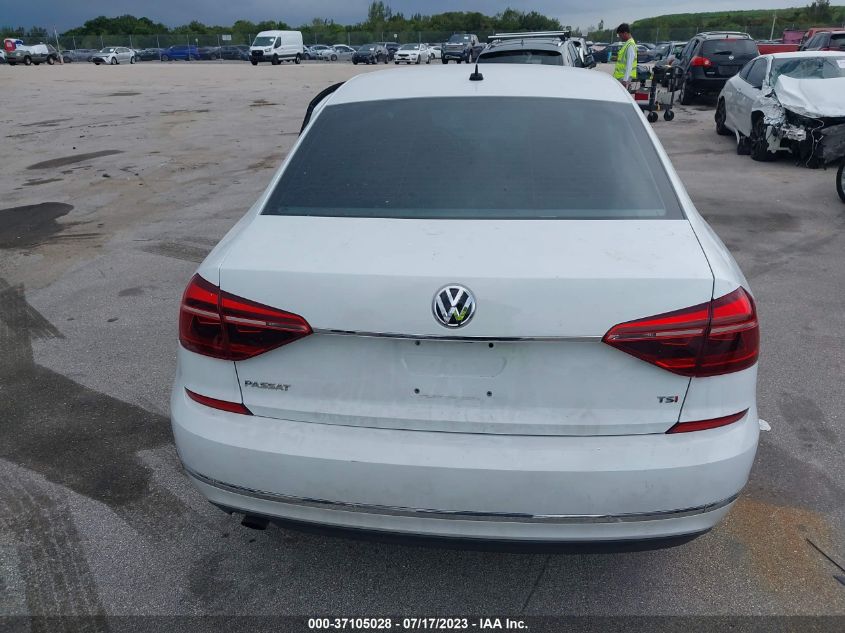 2017 VOLKSWAGEN PASSAT 1.8T S - 1VWAT7A35HC066791