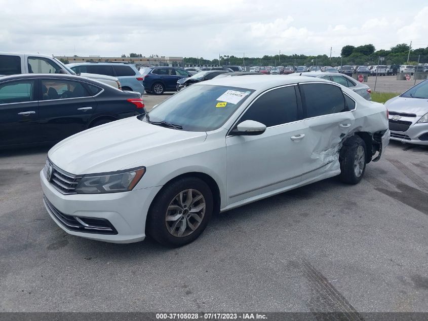 2017 VOLKSWAGEN PASSAT 1.8T S - 1VWAT7A35HC066791