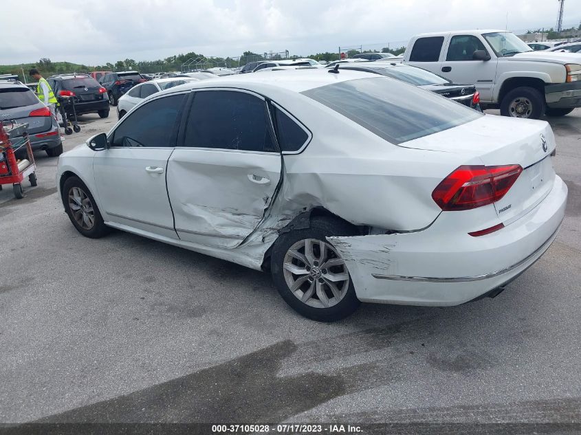 2017 VOLKSWAGEN PASSAT 1.8T S - 1VWAT7A35HC066791