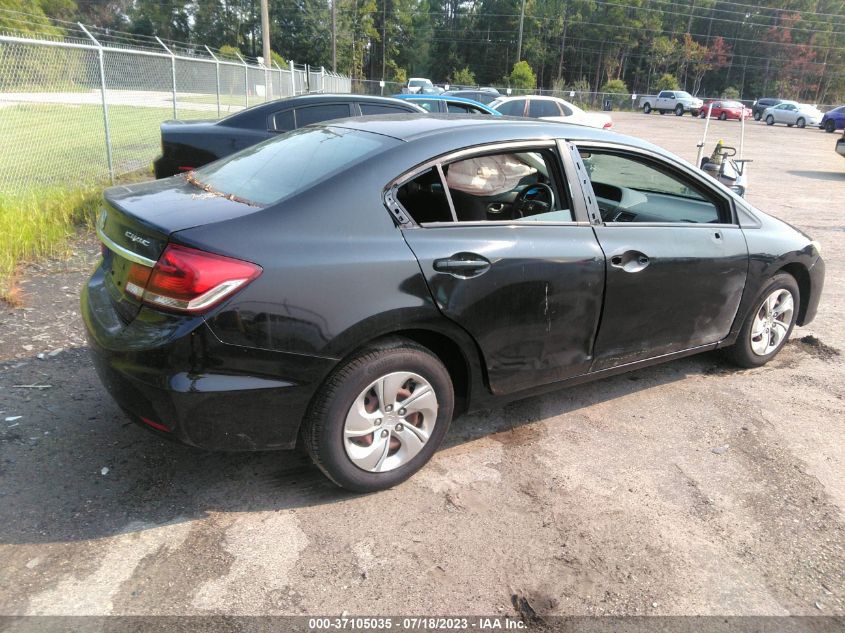 2013 HONDA CIVIC LX - 2HGFB2F51DH550846