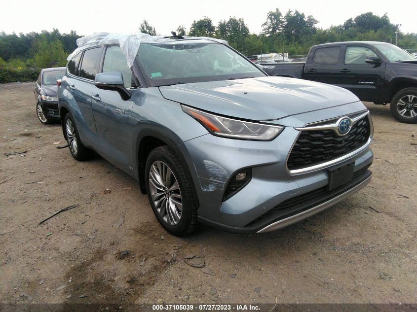 2020 TOYOTA HIGHLANDER HYBRID PLATINUM - 5TDEBRCH8LS005907