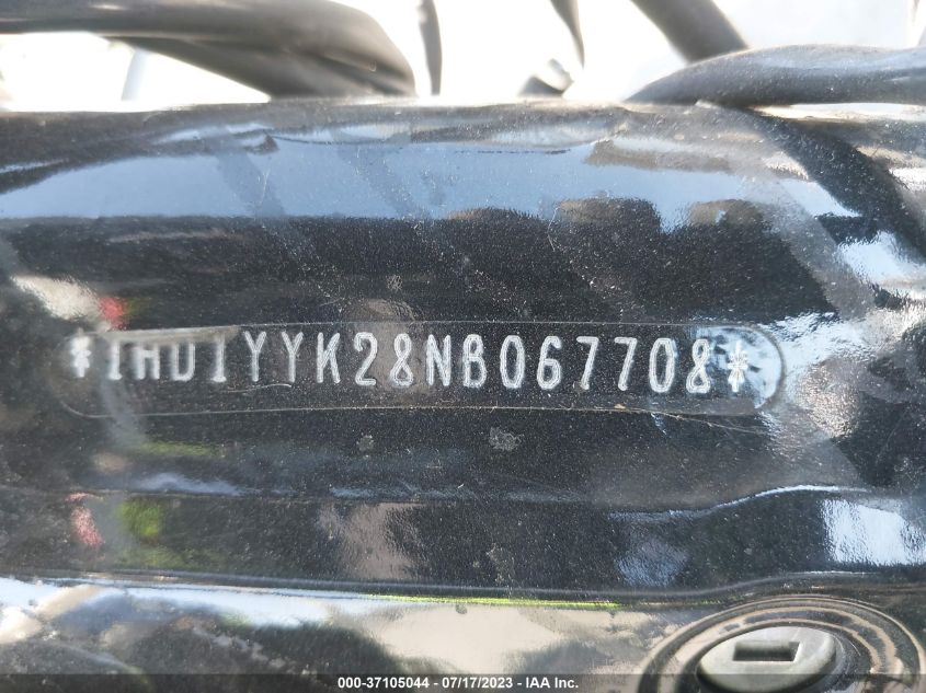 2022 HARLEY-DAVIDSON FXBBS - 1HD1YYK28NB067708