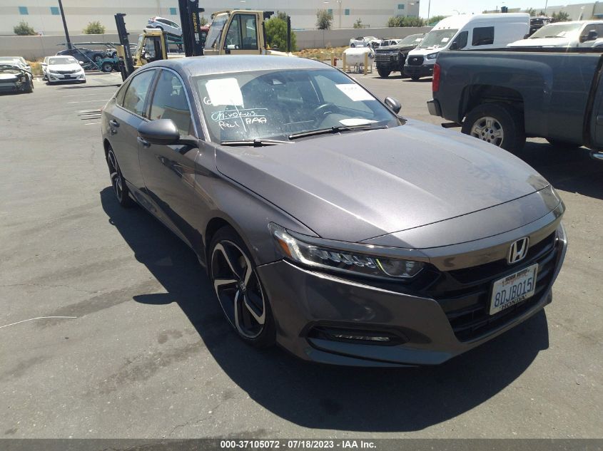 2018 HONDA ACCORD SEDAN SPORT 1.5T - 1HGCV1F3XJA112730