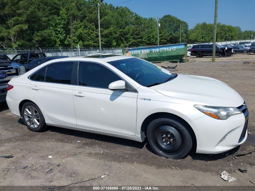 2015 TOYOTA CAMRY HYBRID SE - 4T1BD1FK4FU175781