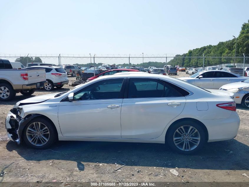 2015 TOYOTA CAMRY HYBRID SE - 4T1BD1FK4FU175781
