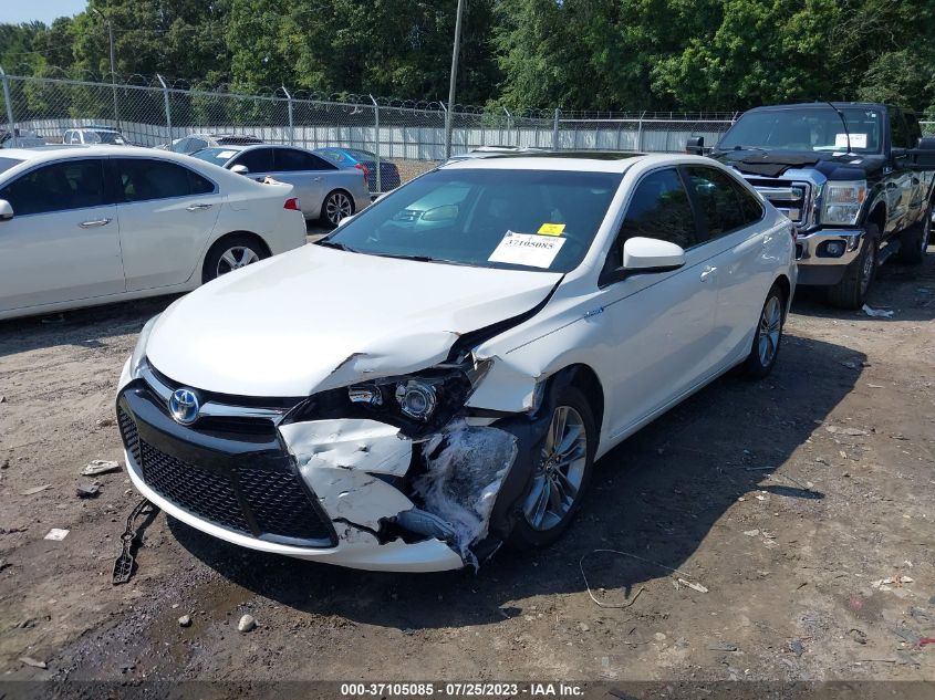 2015 TOYOTA CAMRY HYBRID SE - 4T1BD1FK4FU175781