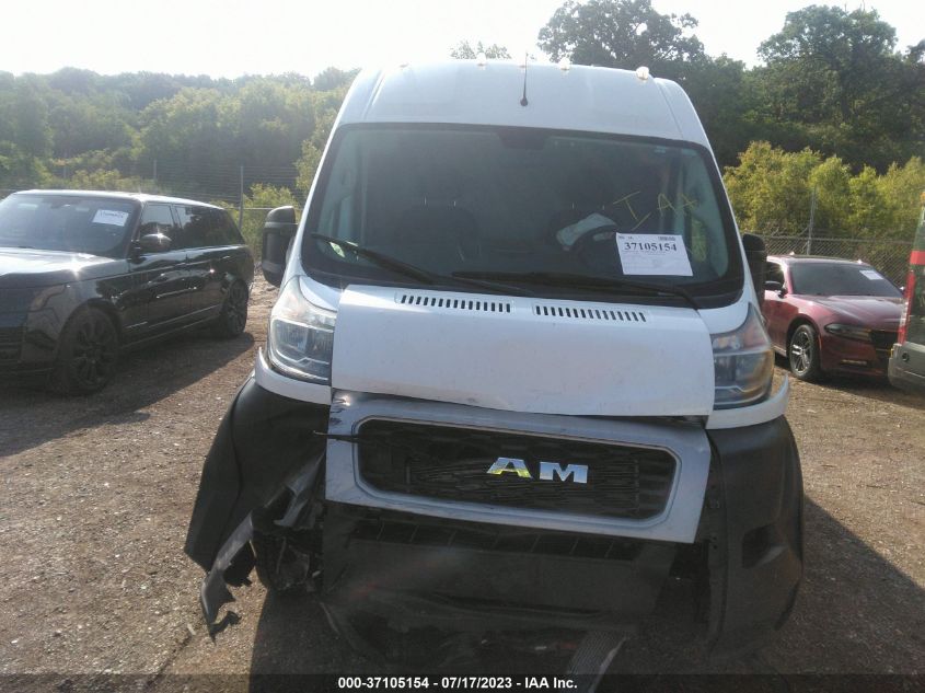 2019 RAM PROMASTER 3500 CARGO VAN HIGH ROOF 159" WB EXT 3C6URVJG1KE556366