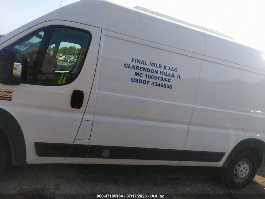 2019 RAM PROMASTER 3500 CARGO VAN HIGH ROOF 159" WB EXT 3C6URVJG1KE556366